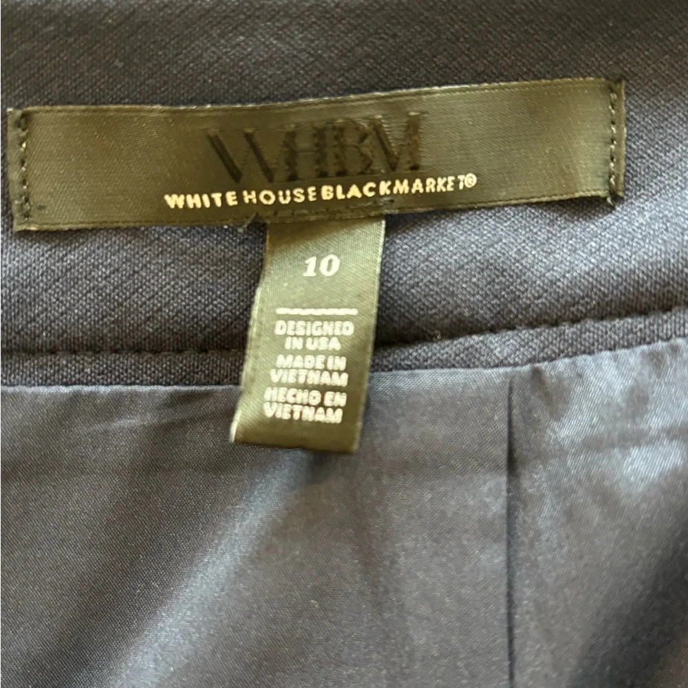 NWT Wit & Wisdom Black Knit Lined Blazer with Subtle Dark Fleck 192 - Picture 7 of 8
